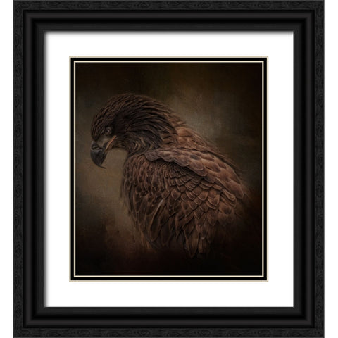 Bow Your Head Black Ornate Wood Framed Art Print with Double Matting by Parker, Kelley