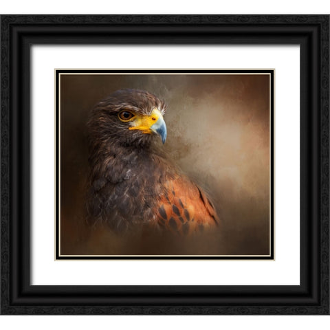 Following the Light Black Ornate Wood Framed Art Print with Double Matting by Parker, Kelley