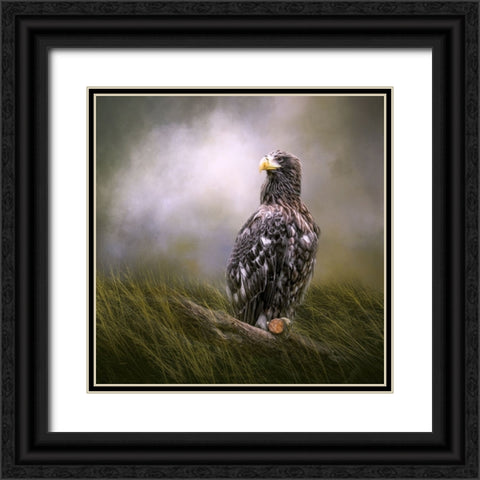 On Watch Black Ornate Wood Framed Art Print with Double Matting by Parker, Kelley