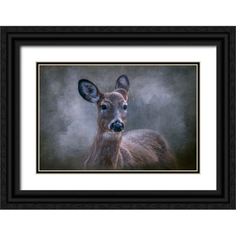 Wild Beauty Black Ornate Wood Framed Art Print with Double Matting by Parker, Kelley