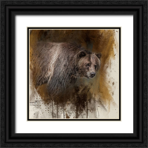 Spirit of the Wilderness Black Ornate Wood Framed Art Print with Double Matting by Parker, Kelley