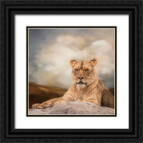 Young and Proud Black Ornate Wood Framed Art Print with Double Matting by Parker, Kelley