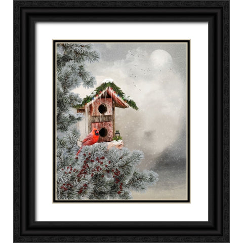 All Decked Out Black Ornate Wood Framed Art Print with Double Matting by Parker, Kelley