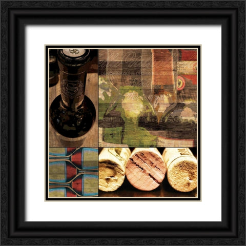 Corked and Ready Black Ornate Wood Framed Art Print with Double Matting by Wolk, Lisa