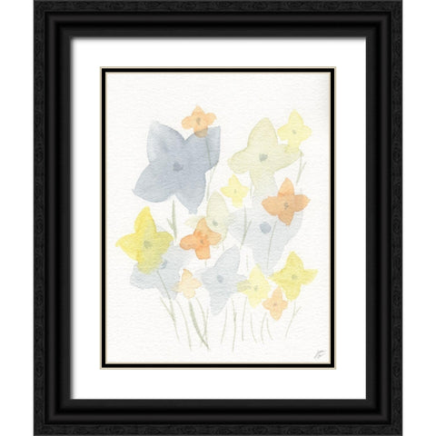 Pinwheel Group Black Ornate Wood Framed Art Print with Double Matting by Lee, Judson