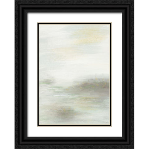 Gentle Green Good Black Ornate Wood Framed Art Print with Double Matting by Lee, Judson