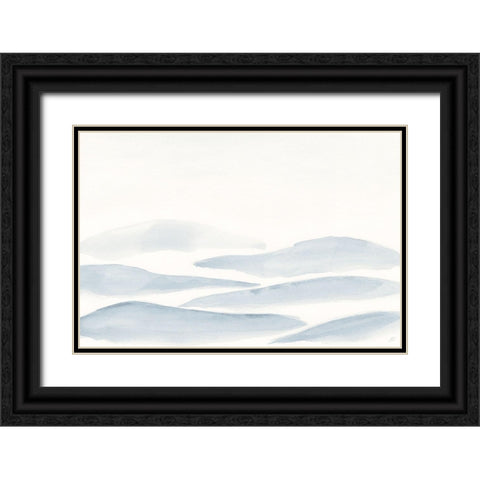 Many Grey Hills Black Ornate Wood Framed Art Print with Double Matting by Lee, Judson