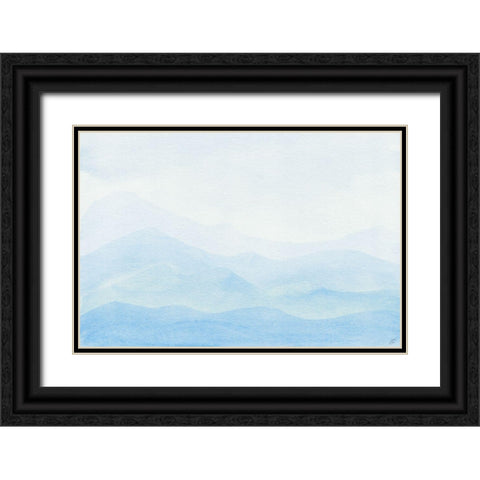 Soft Pastel Black Ornate Wood Framed Art Print with Double Matting by Lee, Judson