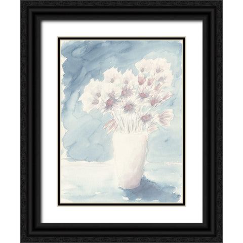 Wild Blue Black Ornate Wood Framed Art Print with Double Matting by Lee, Judson