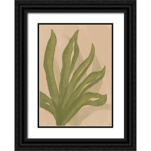 Fern Life I Black Ornate Wood Framed Art Print with Double Matting by Lee, Judson