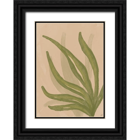 Fern Life II Black Ornate Wood Framed Art Print with Double Matting by Lee, Judson
