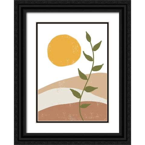 Sand Scape Black Ornate Wood Framed Art Print with Double Matting by Lee, Judson