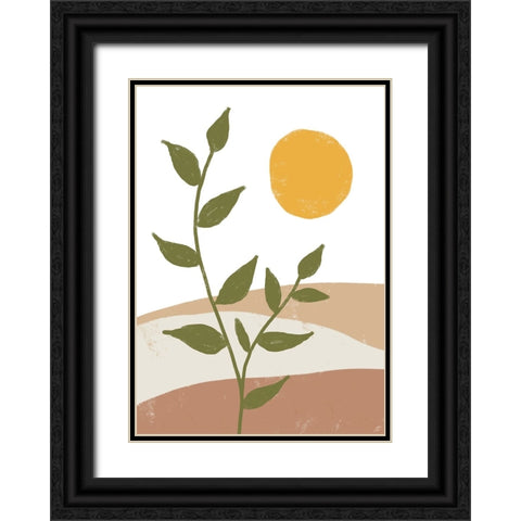 Sand Scape II Black Ornate Wood Framed Art Print with Double Matting by Lee, Judson