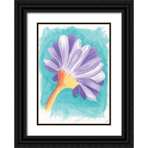 Vivid Flower II Black Ornate Wood Framed Art Print with Double Matting by Lee, Judson