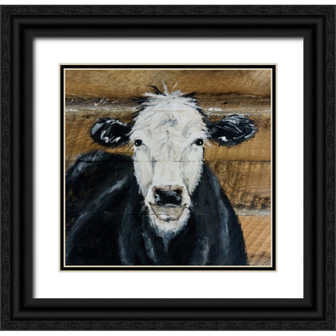 Cookie Black Ornate Wood Framed Art Print with Double Matting by Strong, Molly Susan