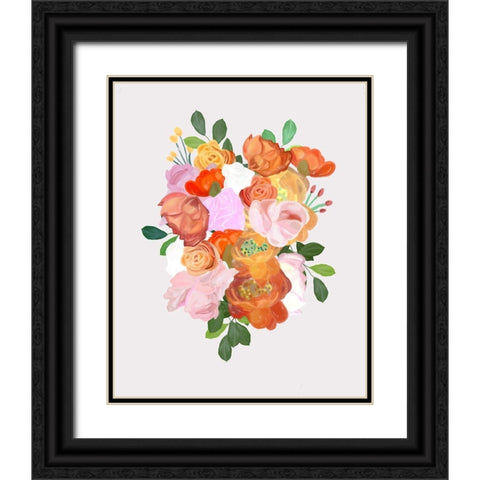 Fruity Arrangement Black Ornate Wood Framed Art Print with Double Matting by Singleton, Ashley