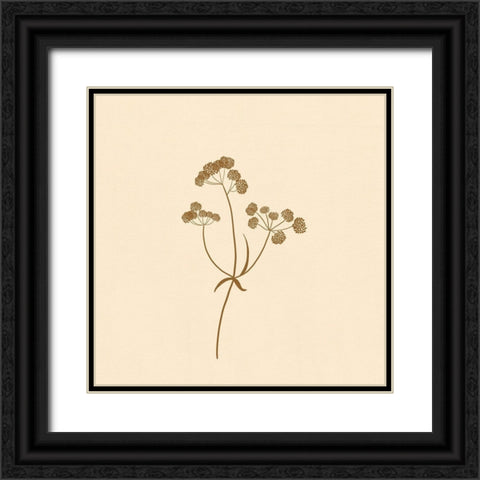 Wild Flowers Black Ornate Wood Framed Art Print with Double Matting by Singleton, Ashley