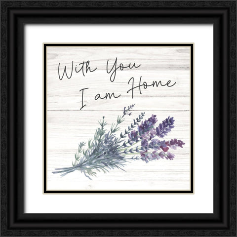 Home Black Ornate Wood Framed Art Print with Double Matting by ND Art