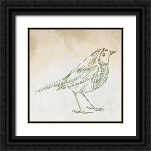 Braids and Bunches III Black Ornate Wood Framed Art Print with Double Matting by ND Art