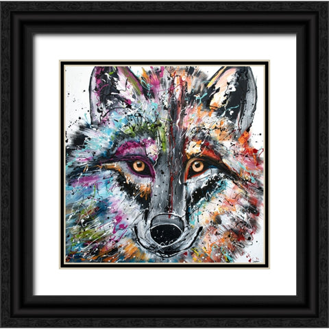 Alessia Black Ornate Wood Framed Art Print with Double Matting by Seeley, Jenn