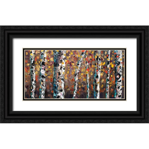 Into the Woods Black Ornate Wood Framed Art Print with Double Matting by Seeley, Jenn
