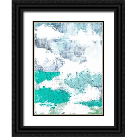 Ocean Black Ornate Wood Framed Art Print with Double Matting by Ogren, Sarah