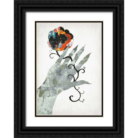 Witch Hand Black Ornate Wood Framed Art Print with Double Matting by Ogren, Sarah