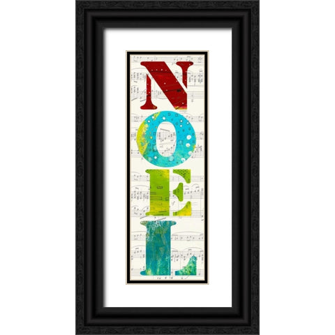 Noel Black Ornate Wood Framed Art Print with Double Matting by Ogren, Sarah