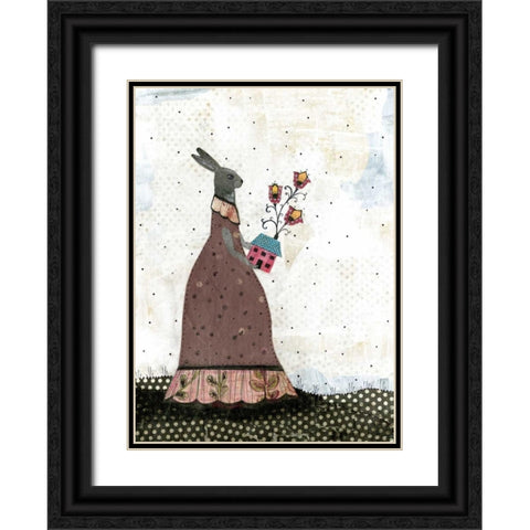 The Caretaker Black Ornate Wood Framed Art Print with Double Matting by Ogren, Sarah