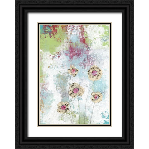 Natures Music Black Ornate Wood Framed Art Print with Double Matting by Ogren, Sarah