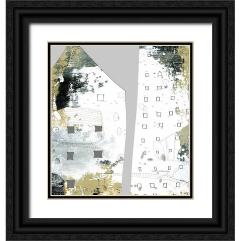 City I Black Ornate Wood Framed Art Print with Double Matting by Ogren, Sarah