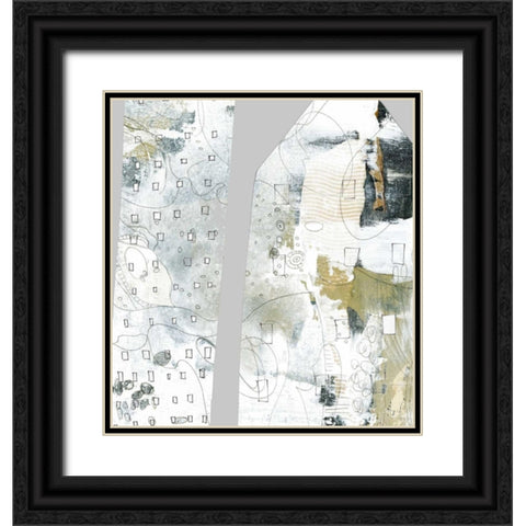 City III Black Ornate Wood Framed Art Print with Double Matting by Ogren, Sarah