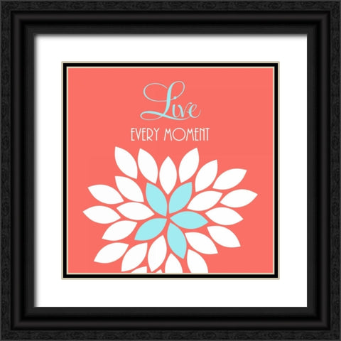 Love Black Ornate Wood Framed Art Print with Double Matting by Robinson, Tamara