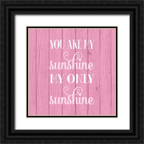 Sunshine Black Ornate Wood Framed Art Print with Double Matting by Robinson, Tamara