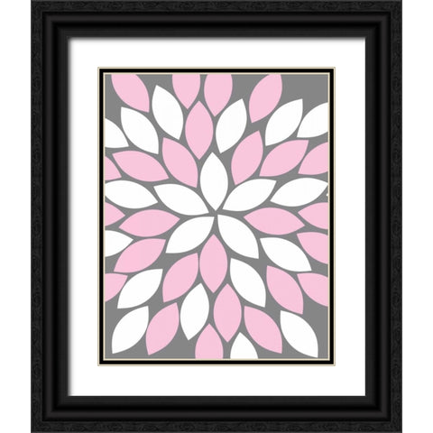 Black Ornate Wood Framed Art Print with Double Matting by Robinson, Tamara