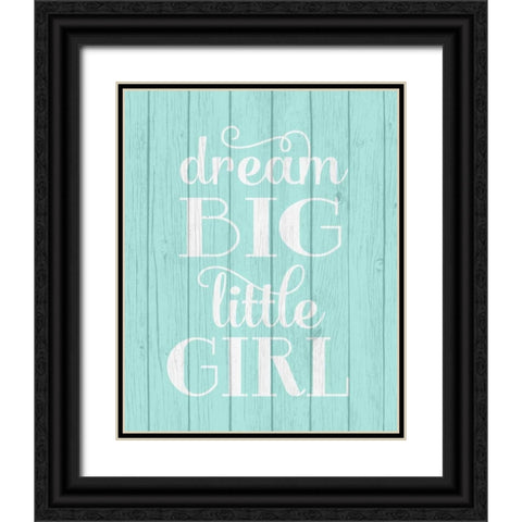 Paisley Dream Big Black Ornate Wood Framed Art Print with Double Matting by Robinson, Tamara