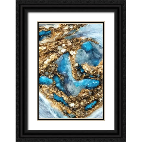 Lucky Strike Black Ornate Wood Framed Art Print with Double Matting by Dundon, Denise