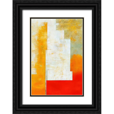 Unlocking the Past Black Ornate Wood Framed Art Print with Double Matting by Dundon, Denise