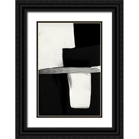 The Upside of Down Black Ornate Wood Framed Art Print with Double Matting by Dundon, Denise