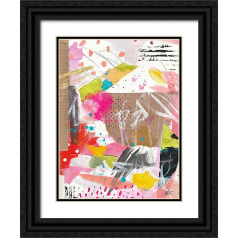 Cool Cardboard II Black Ornate Wood Framed Art Print with Double Matting by Wieners, Valerie