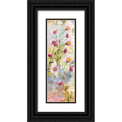 From the Garden Black Ornate Wood Framed Art Print with Double Matting by Burney, Yvonne Coleman