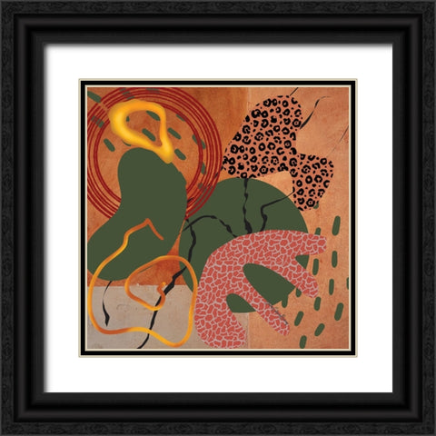 Soul Searcher Black Ornate Wood Framed Art Print with Double Matting by Burney, Yvonne Coleman