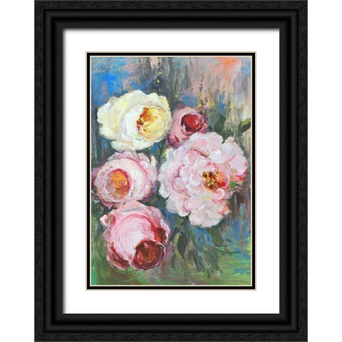 Still Life Black Ornate Wood Framed Art Print with Double Matting by Yellow Cafe