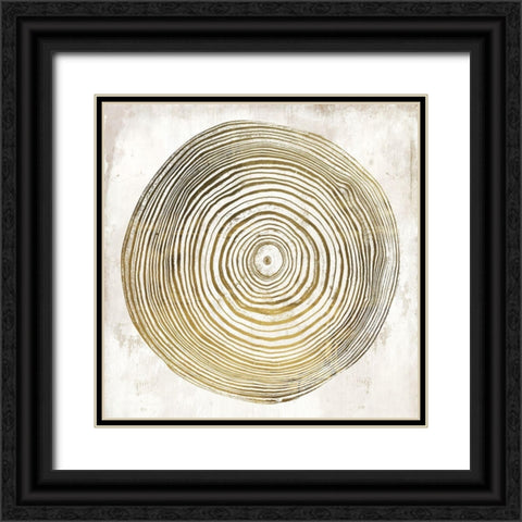 Wood Nymph II Black Ornate Wood Framed Art Print with Double Matting by Sommers, Mindy