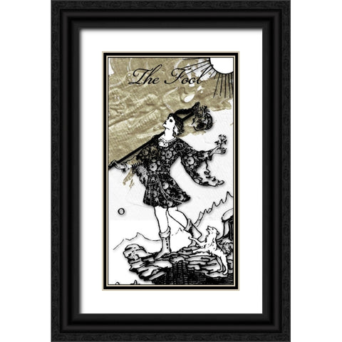 The Fool Black Ornate Wood Framed Art Print with Double Matting by Sommers, Mindy