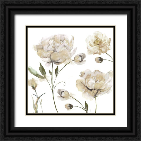 Brittany I Black Ornate Wood Framed Art Print with Double Matting by Sommers, Mindy