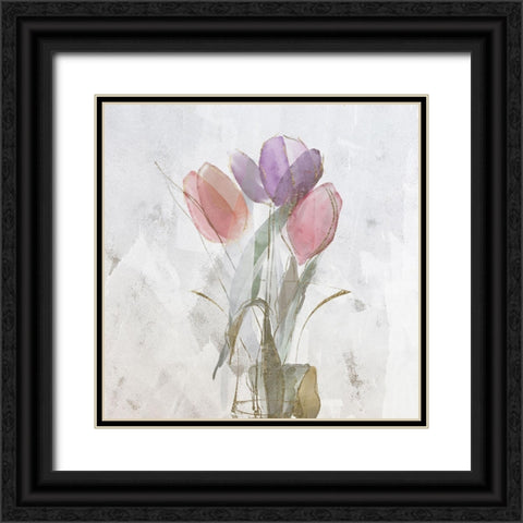 Pillow Talk I Black Ornate Wood Framed Art Print with Double Matting by Sommers, Mindy