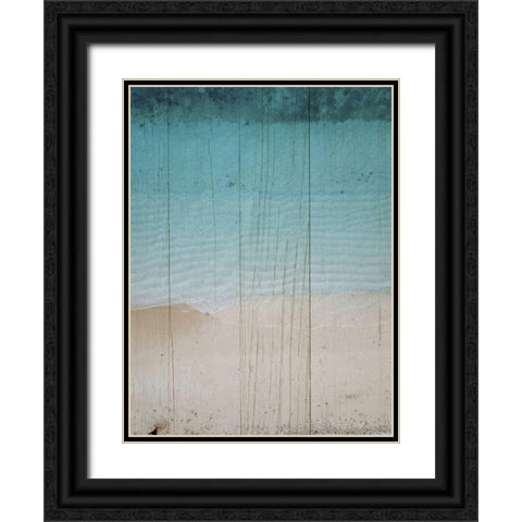 Rustic Beach II Black Ornate Wood Framed Art Print with Double Matting by Sommers, Mindy