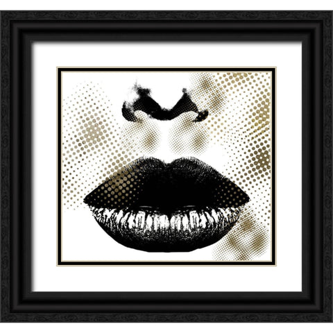 Yes Queen Black Ornate Wood Framed Art Print with Double Matting by Sommers, Mindy