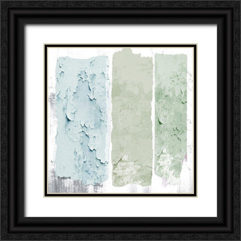 Cool Triple Play Black Ornate Wood Framed Art Print with Double Matting by Sommers, Mindy